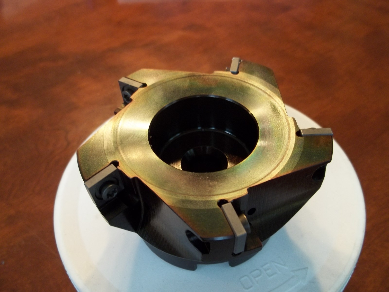 New Seco Face Mill 90mm 3.54″ Dia RM-09S99 made to R220.79-0100-12A spec by Seco