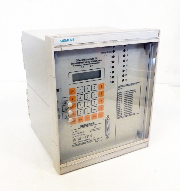 Siemens 7UT5135-5CA00-0C/GG 7UT5 135-5CA00-0C/GG Machine Protection -used-