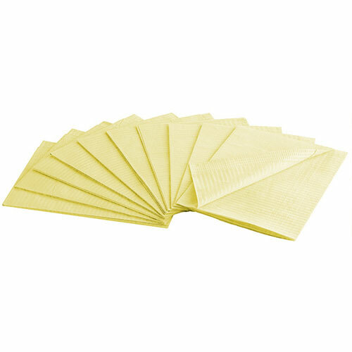 DENTAL PATIENT BIBS 13″ X 18″ – 1 CASE OF 500 BIBS: Colors options