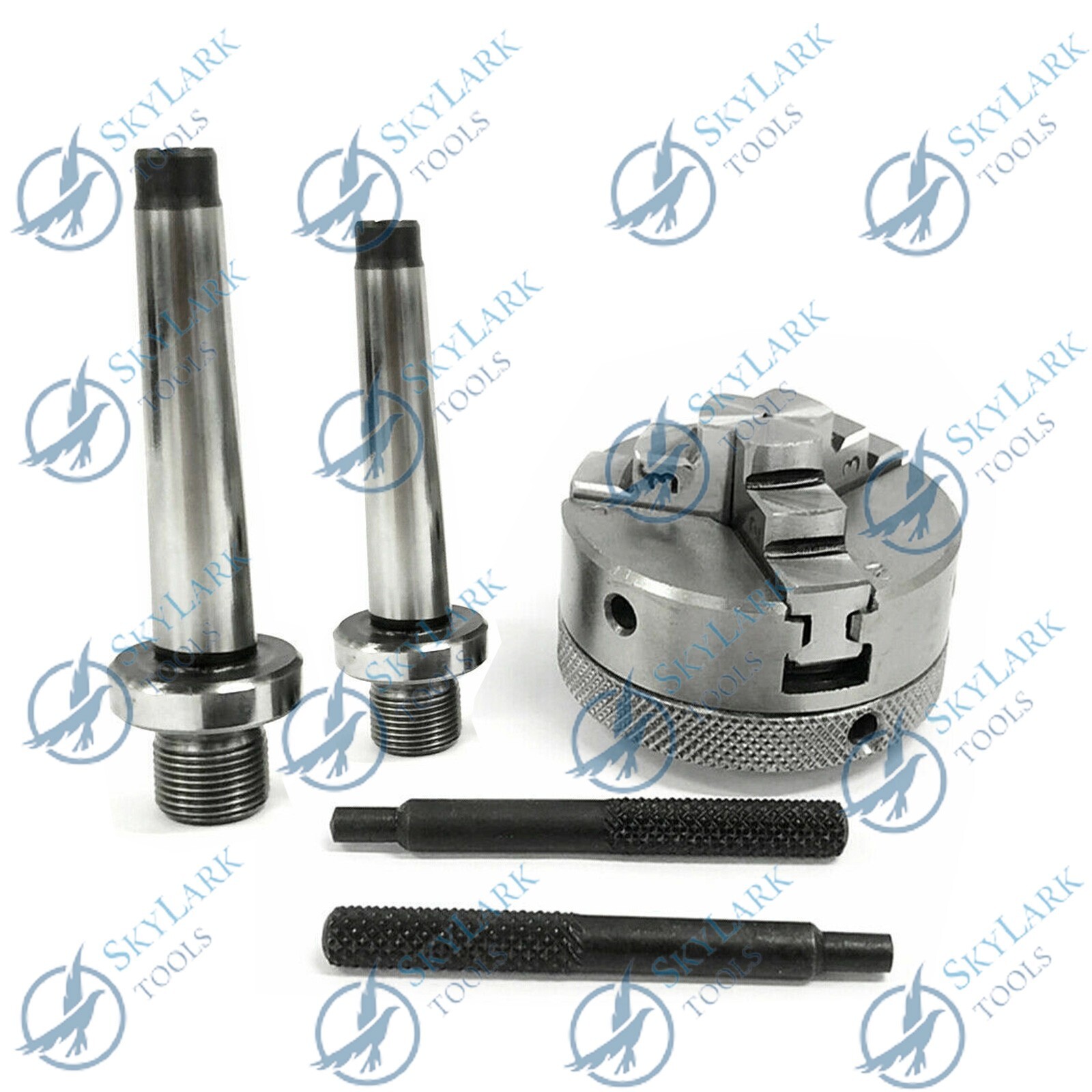 2″ /50mm Mini Lathe Chuck With MT1 & MT2 Arbour – Chuck Thread 14 x 1MM