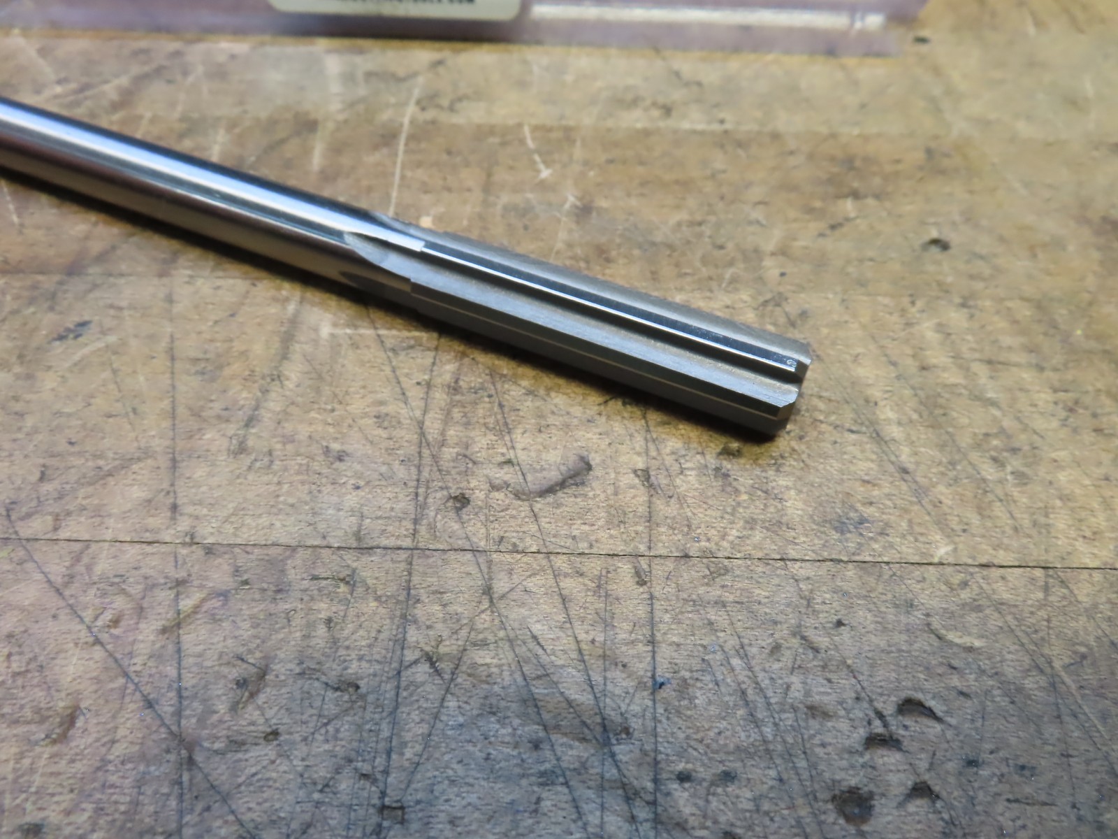 Titan USA .4715″ (12mm undersize .02mm) 6 flute HS chucking reamer