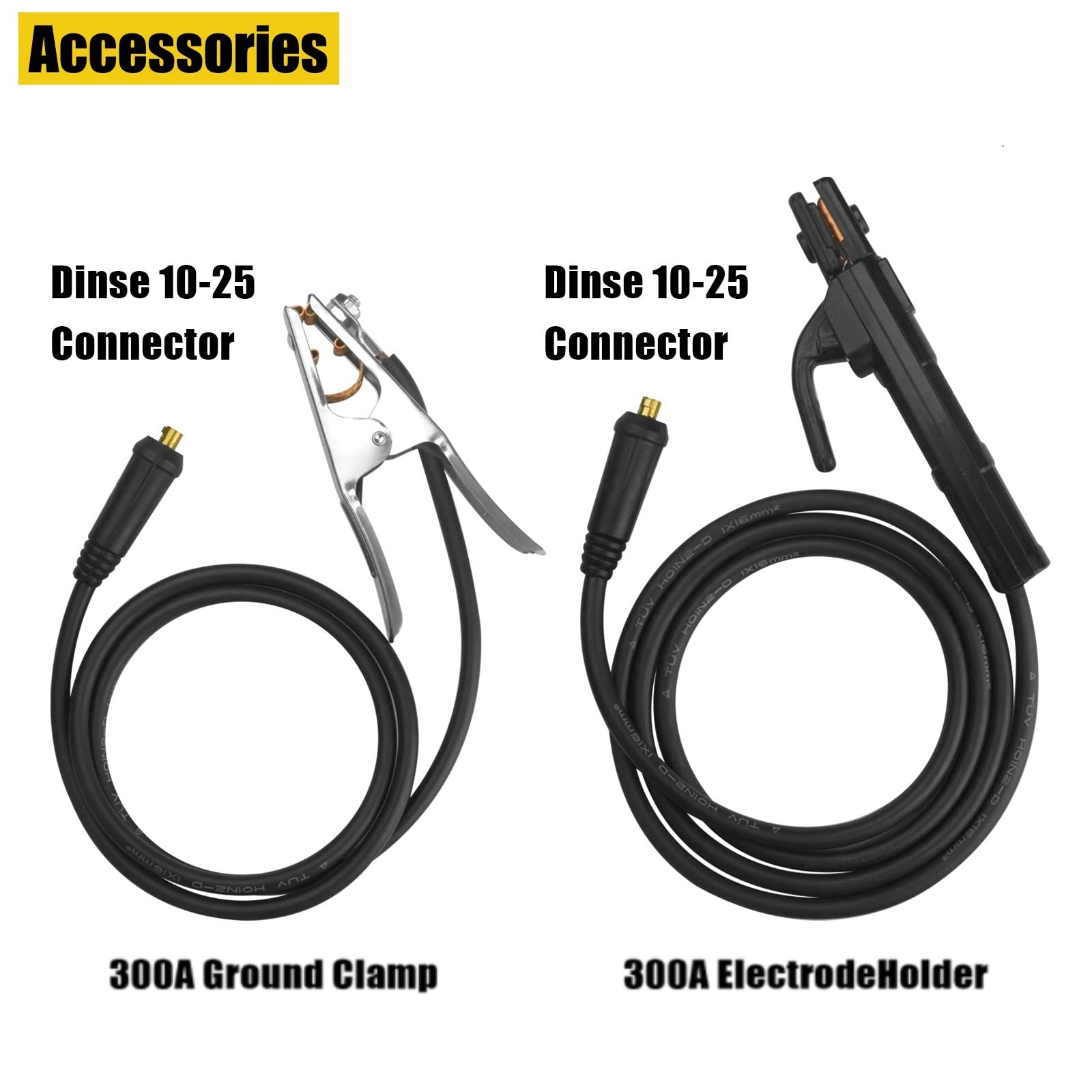 Welding Electrode Holder Lead MMA ARC Stick Welding Ground Clamp and Welding …