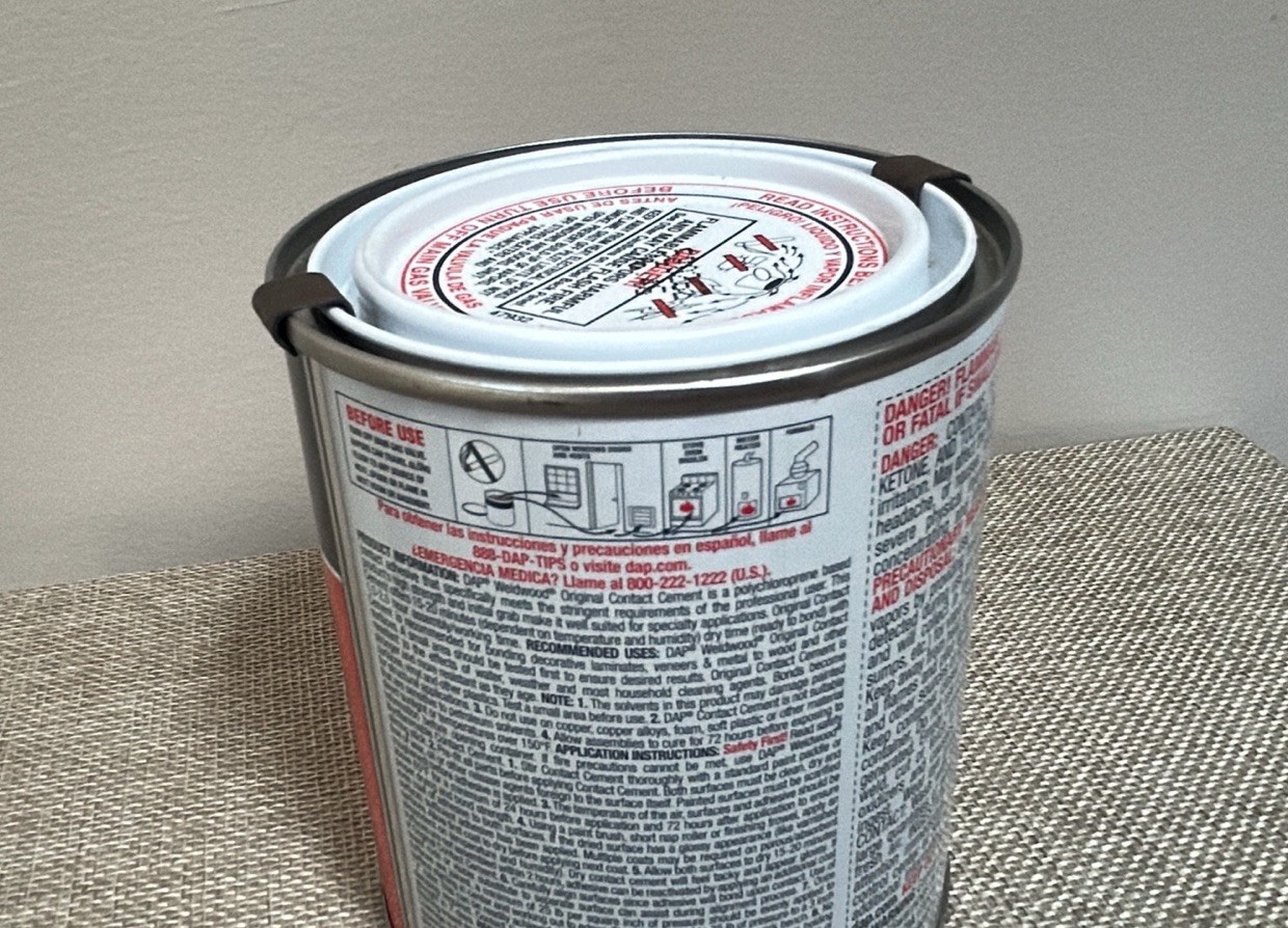 Weldwood Pt. the Original Contact Cement 7079800271 Interior/Exterior 16 Oz Can