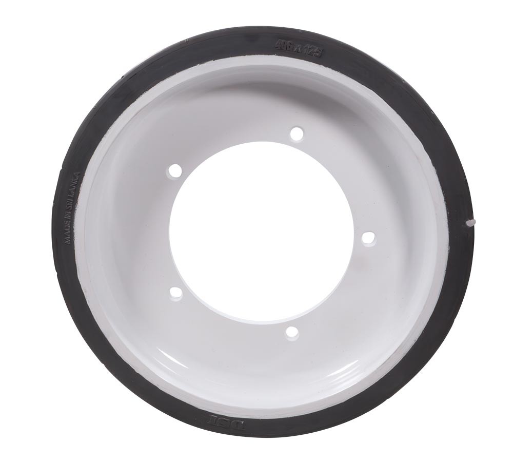 4Pk JLG 4520676 Non-Marking Rubber Scissor Lift Tire Assembly-Fits 2030ES,2630ES