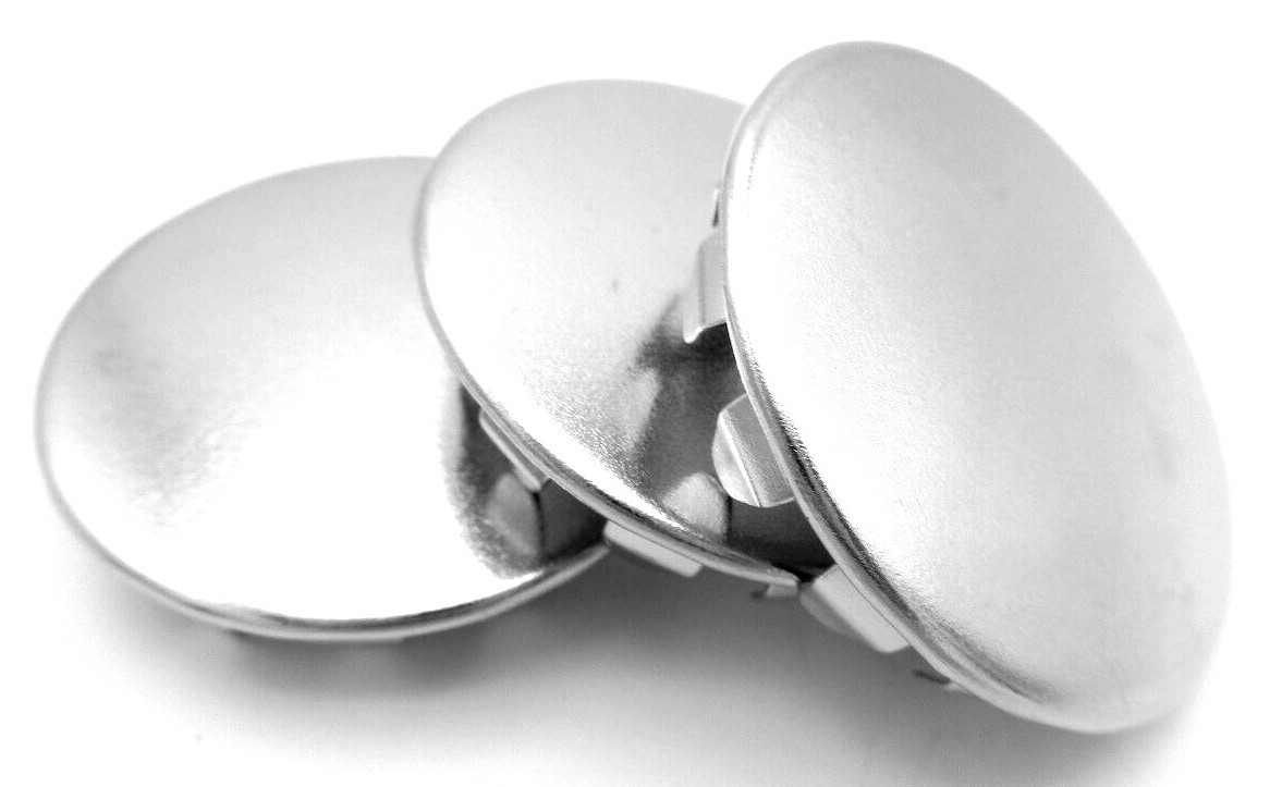 1 1/4″ Hole Fit Cap Nickel Plated Steel Snap In Plugs All Weather For 1.25″ Hole