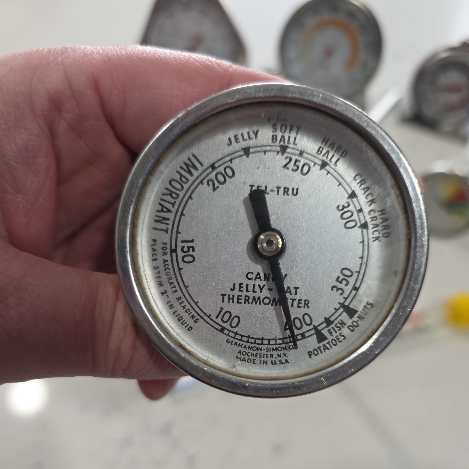 LOT OF 9 RESTAURANT THERMOMETERS – LISTED AS UNTESTED