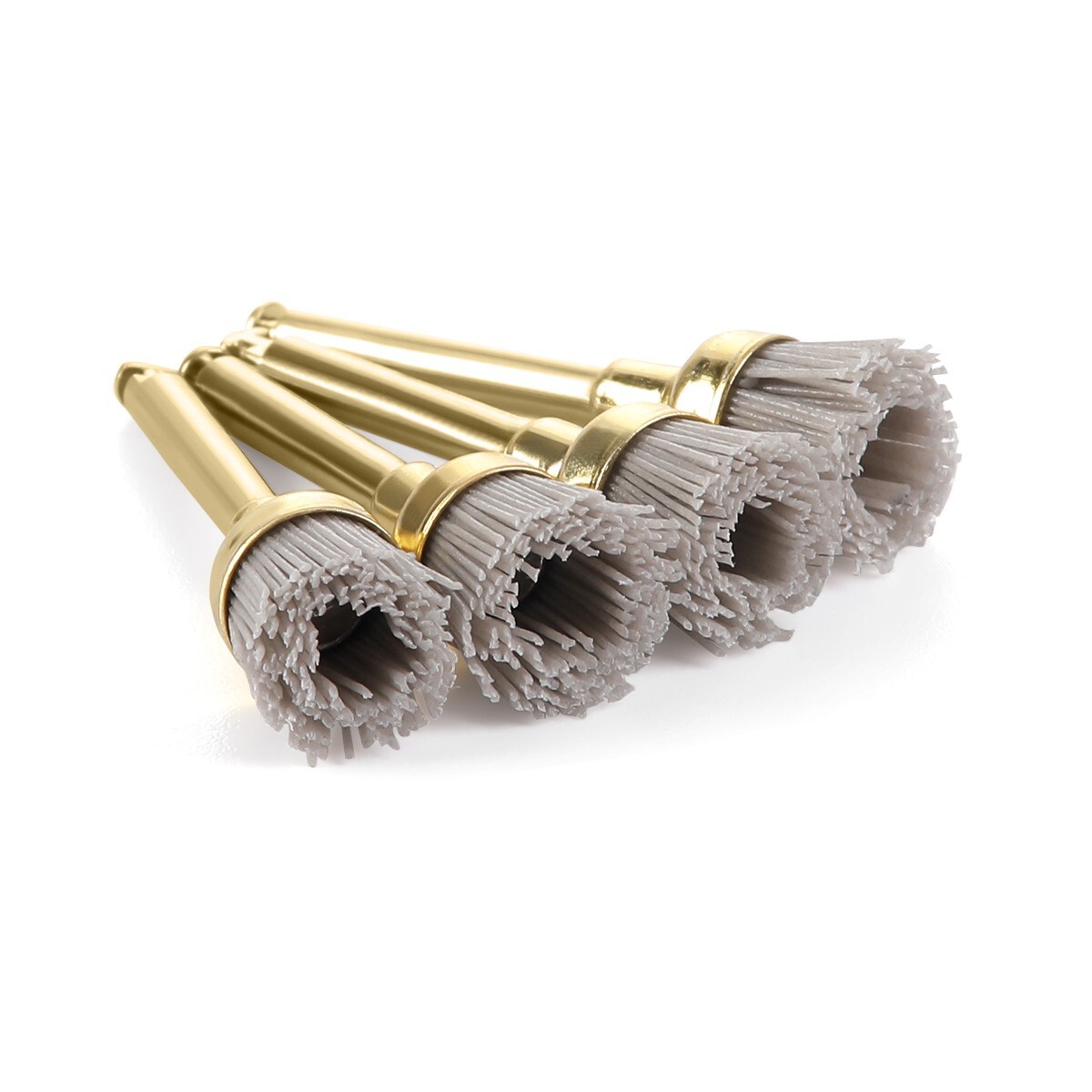 10Pc Dental aluminium oxide Polisher Brush Wheel Polishing For Rotary tools