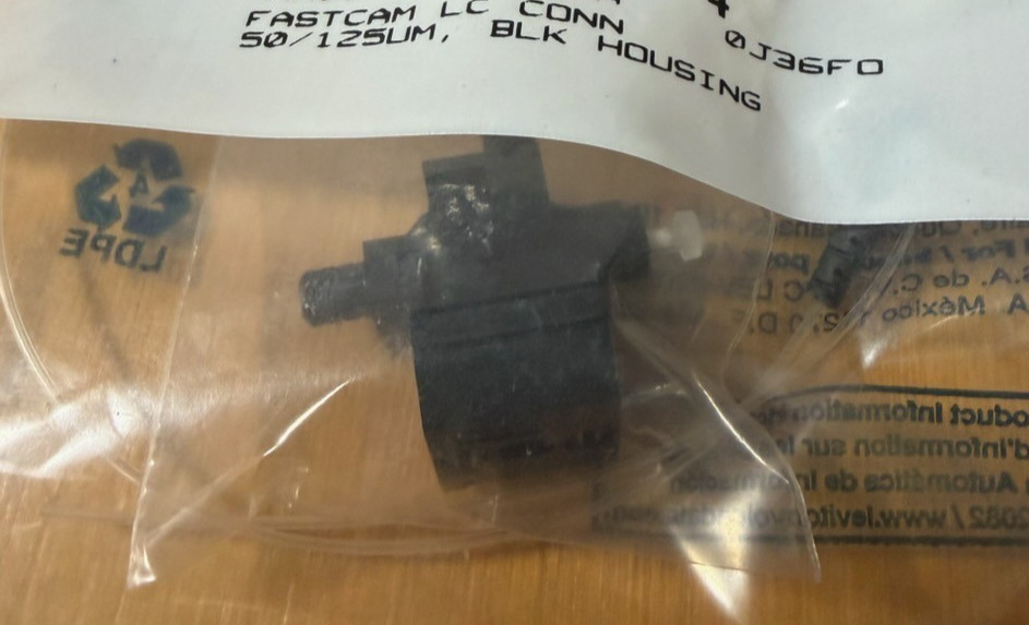 Leviton Fastcam 49991-5LC Pre-Polished 50/125UM Black Housing QTY 5