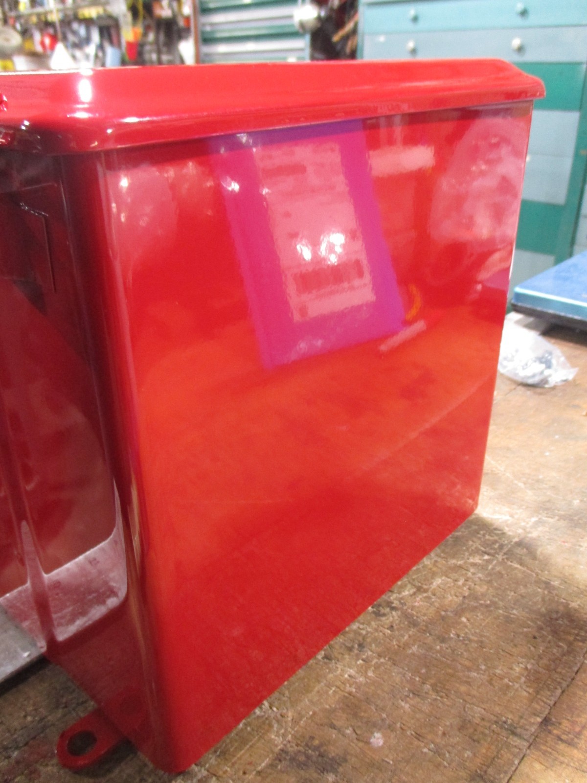 FARMALL, A, B, BN, BATTERY BOX #50493DX NEW REPRODUCTION 7 1/8 W x 9L x 9 DP