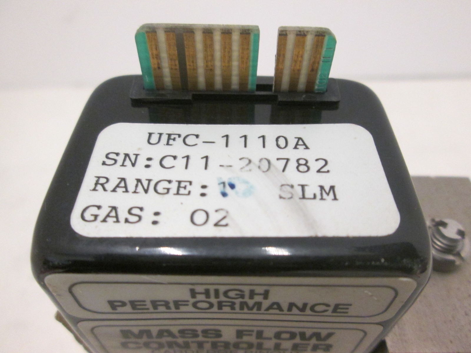 Unit UFC-1110A, Mass Flow Controller MFC, O2, 10 SLM, Used