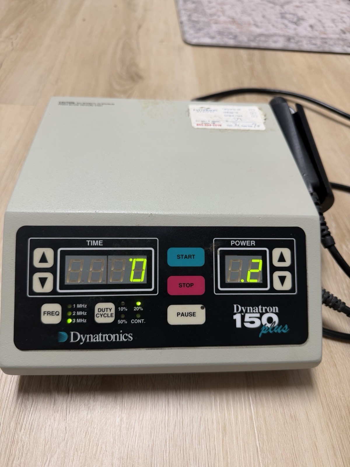 Dynatron 150 Plus Therapeutic Ultrasound Unit