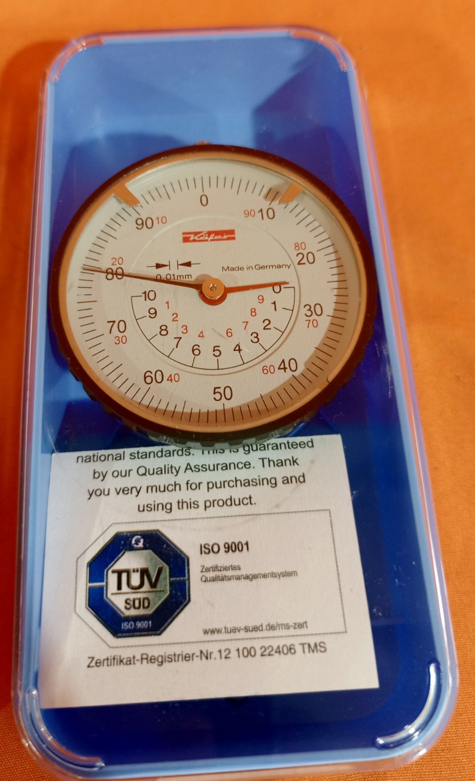 Kafer Dial Guage Made In Germany