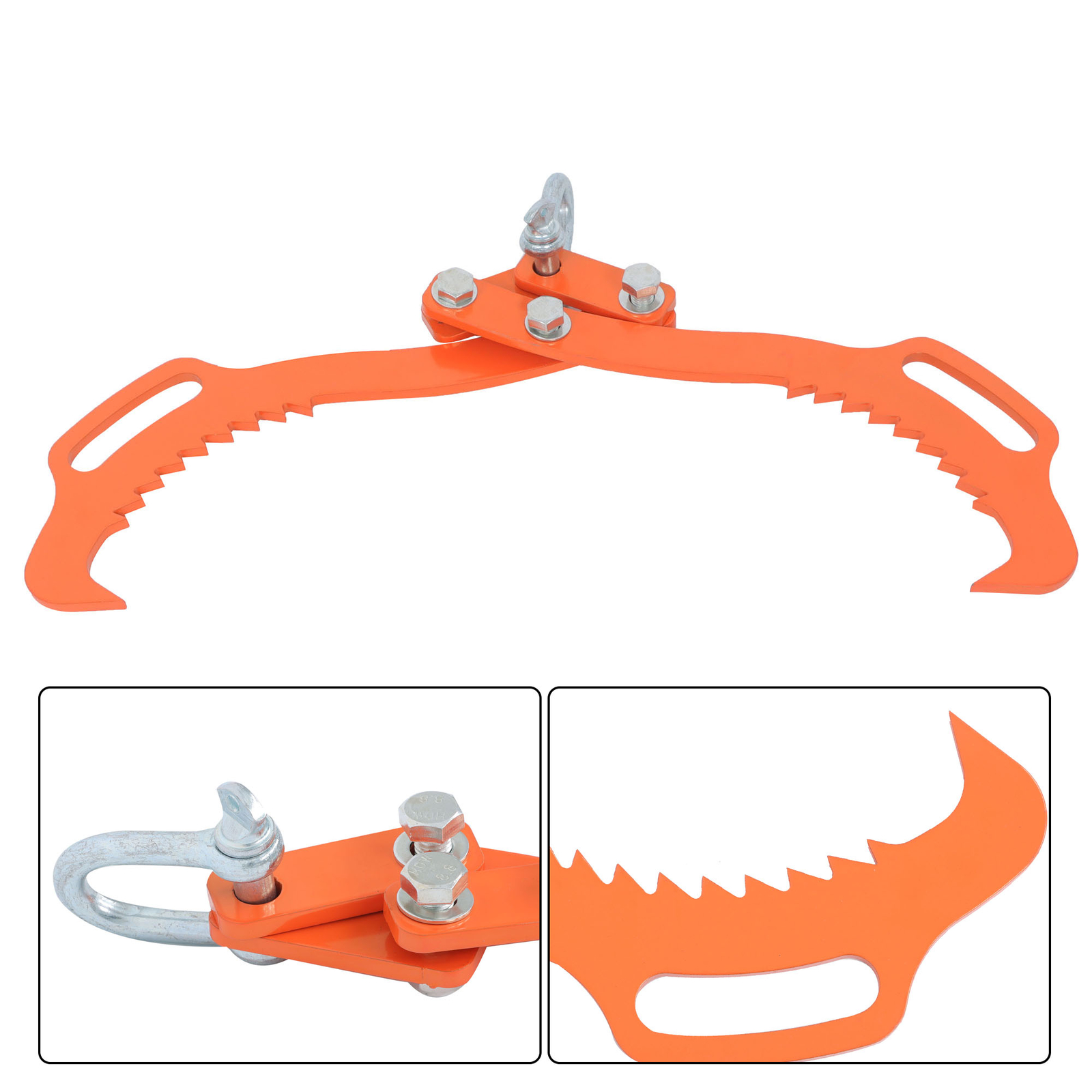 2 Claw Timber Log Lifting Tongs 18″ 28″ 30″ 32″ Heavy Duty Claw Hook