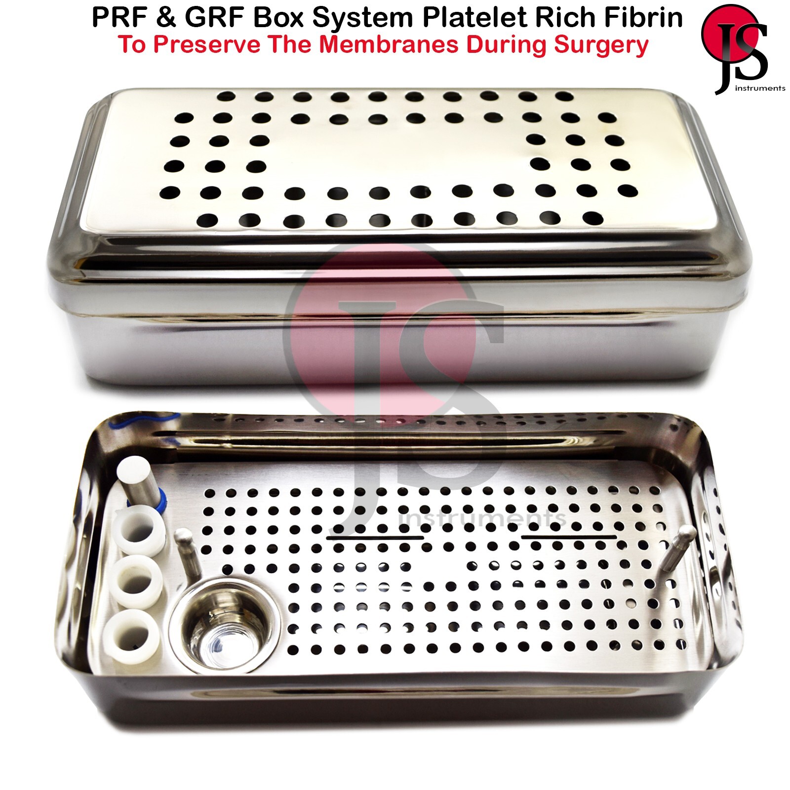 PRF Box GRF System Rich Fibrin Soft Brushing Bone Compactor Implant Surgery