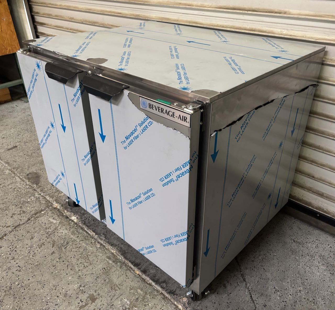 NEW 36″ Under Counter Refrigerator 2 Door NSF Beverage-Air UCR36AHC-23 #3697