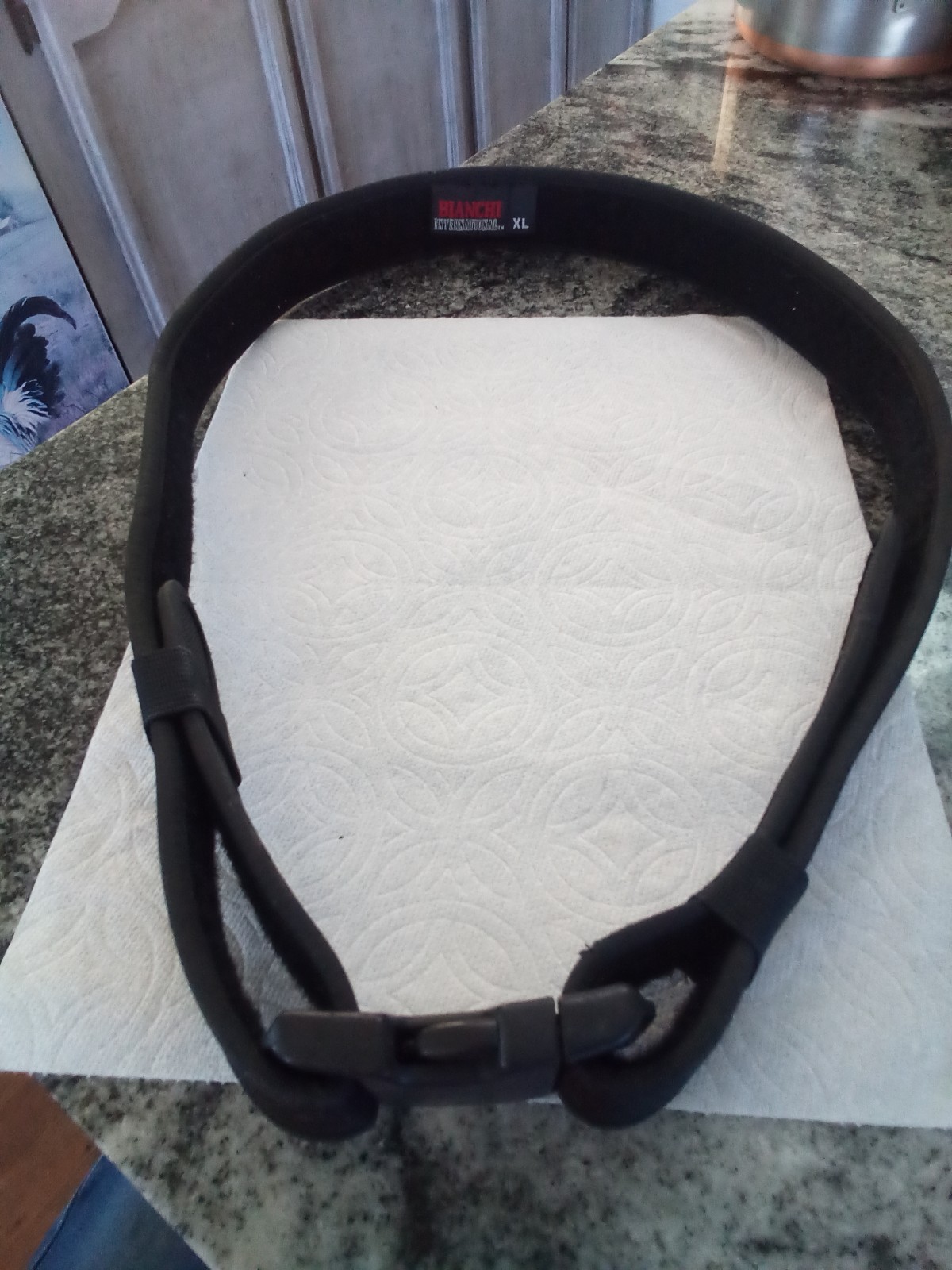 Bianchi AccuMold Individual Equipment Duty Belt 2.25” Black Medium Size 34”-40”