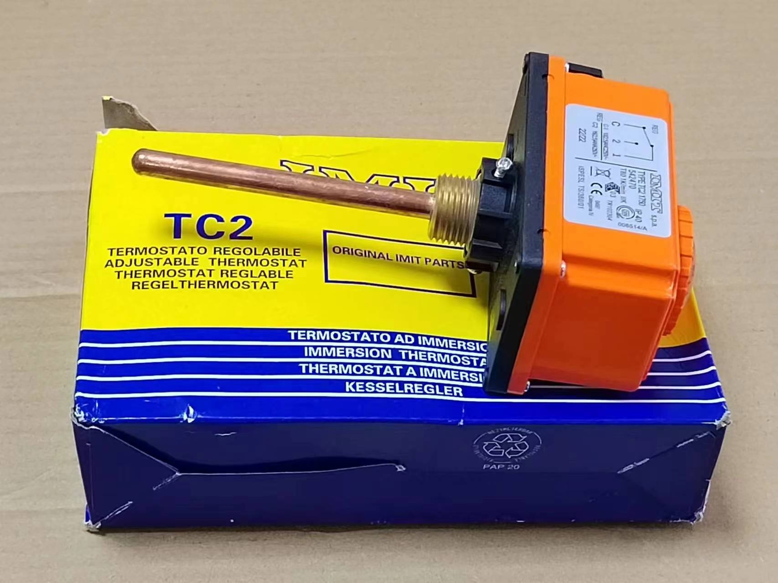 1pc for new IMIT adjustable temperature controller TC2 1750 542470 0-90 degrees