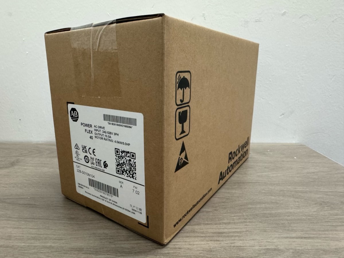 Sealed Allen-Bradley 22B-D010N104 /A PowerFlex 40 AC Drive US Free Tax