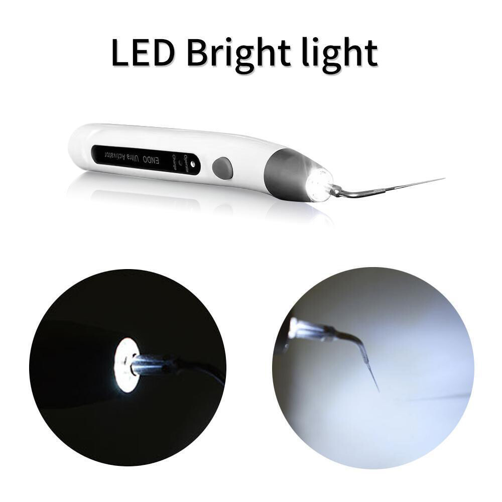 Endo Ultra Activator Dental Ultrasonic Root Canal Irrigator Handpiece 6 Tips DL