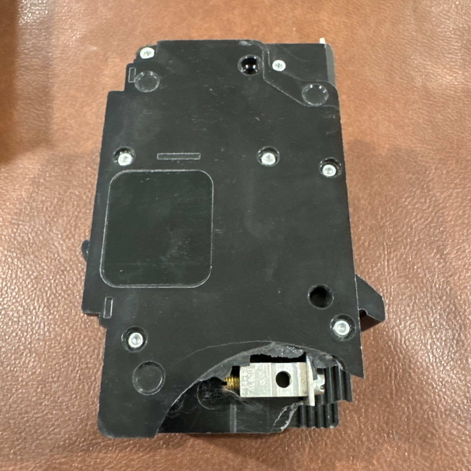Square D EJB34015 Circuit Breaker 15A 3 Pole 480Y/277VAC 15 Amp 3P *Cracked Flaw
