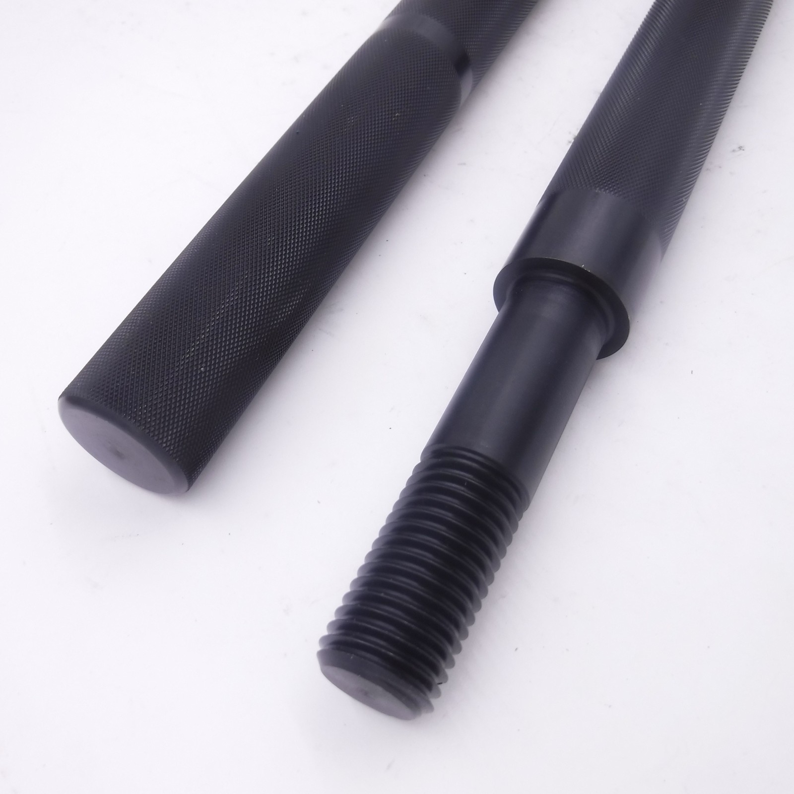 Pair Mutant Metals H-18ST Threaded Handles 18″ Black Steel