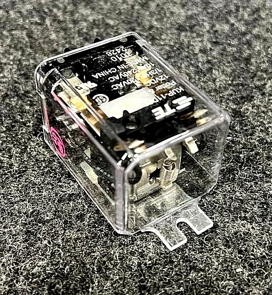 Power Relay 12VDC, DPDT, 10A, POTTER & BRUMFIELD / TE CONECTIVITY KUP-11D55-12
