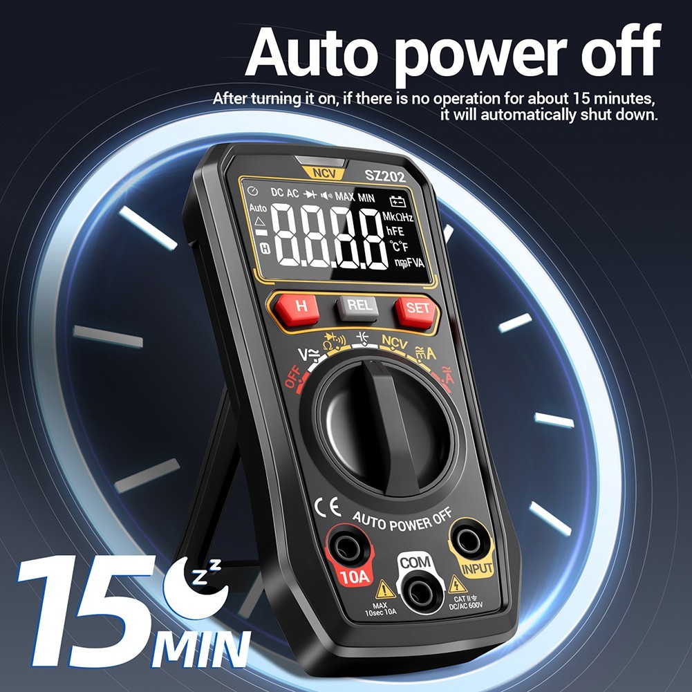 SZ202 Digital Multimeter for Measuring Current and High Voltage Signals