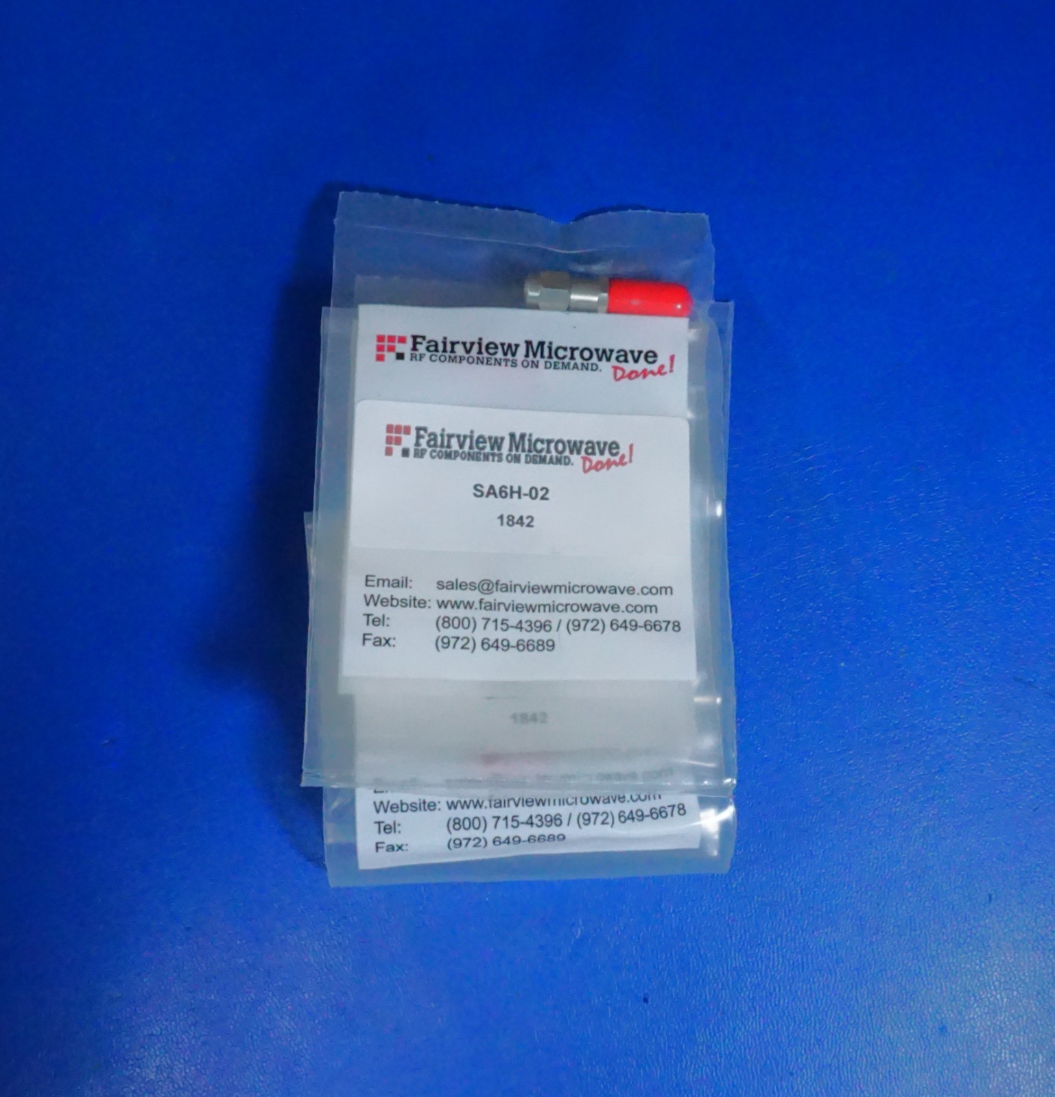5 Fairview Microwave SA6H-02 2dB SMA M to SMA F RF Fixed Attenuator 2W 6GHz