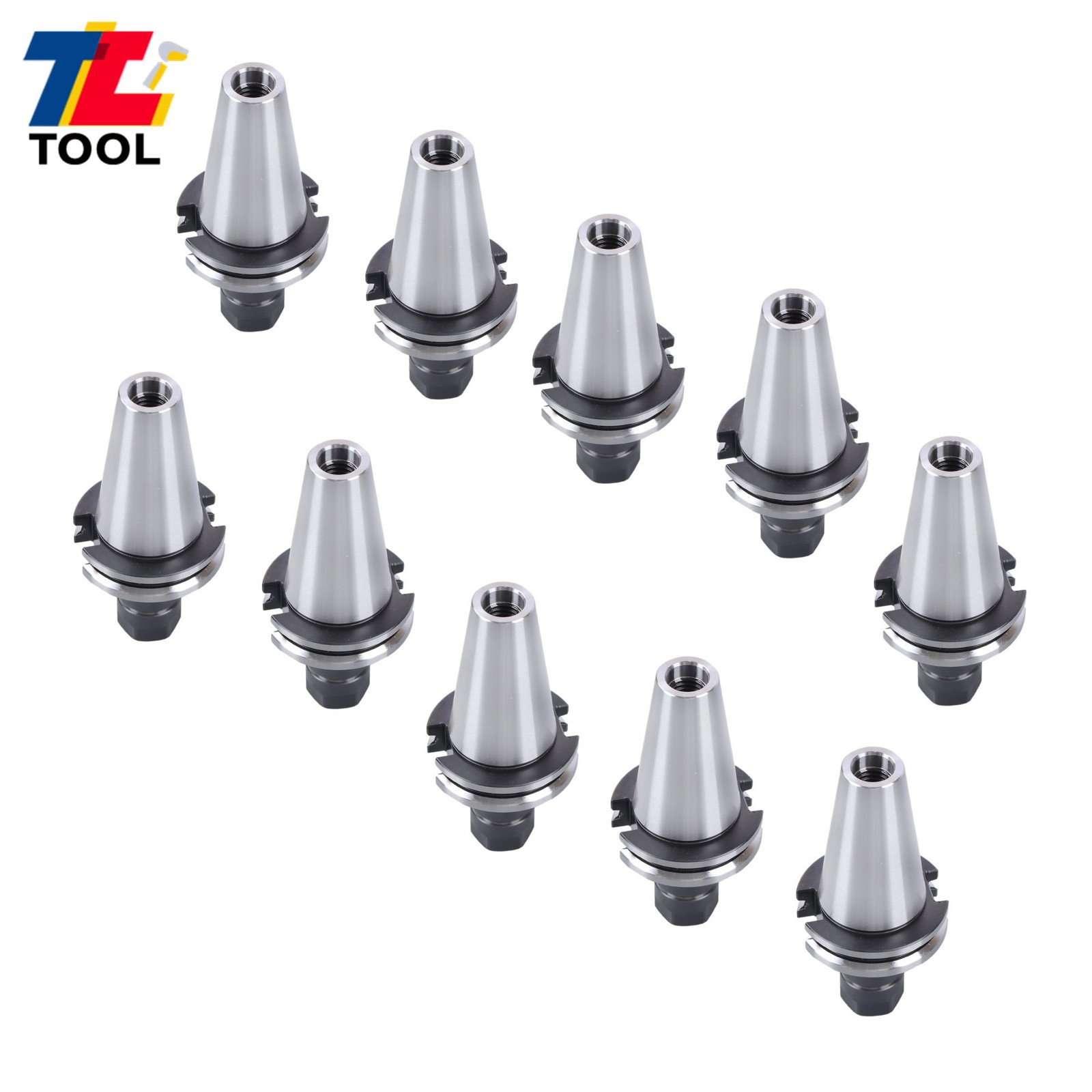 10PCS CAT40 ER16 2.76″ 70mm Collet Chuck Tool Holder Balanced G2.5 20000RPM