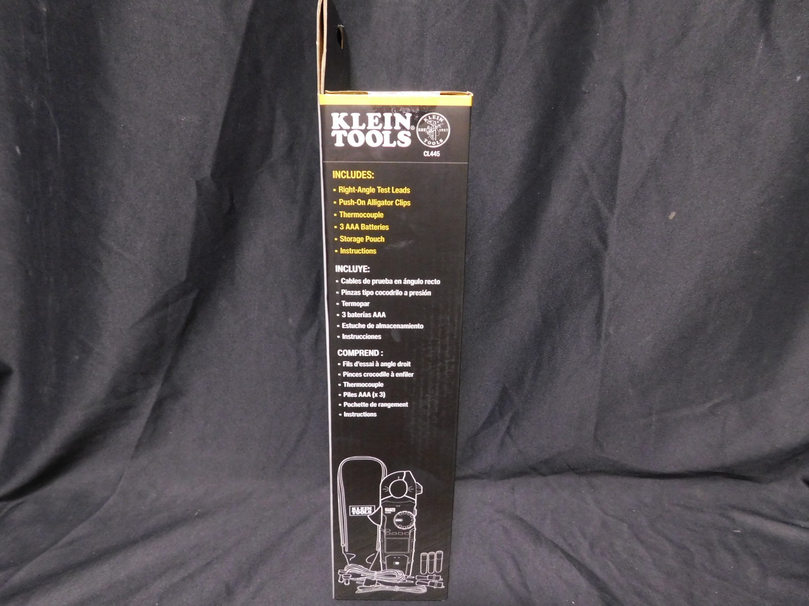 New Klein Tools CL445 750V HVAC Clamp Meter (EB64)