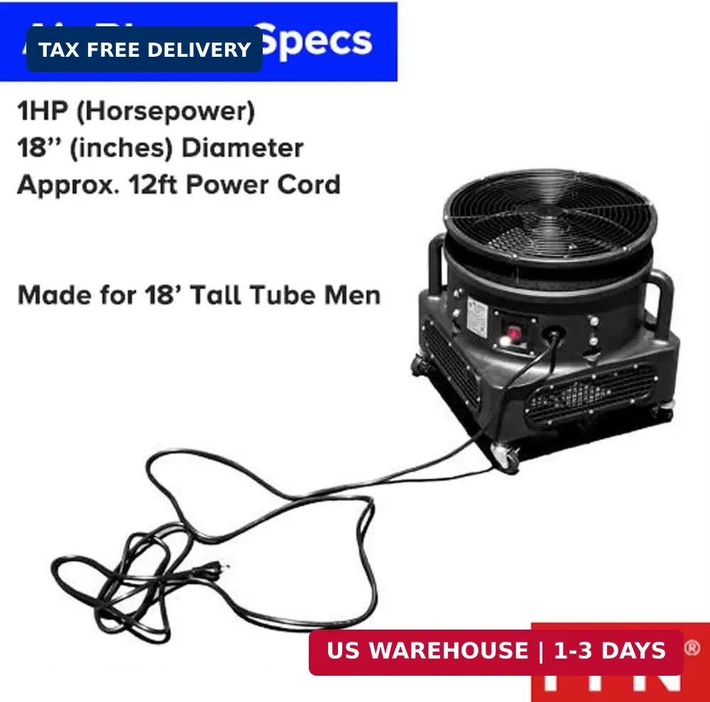 Now Open Advertising 18 Foot Tall Inflatable Tube Man Air Powered Waving Puppet,