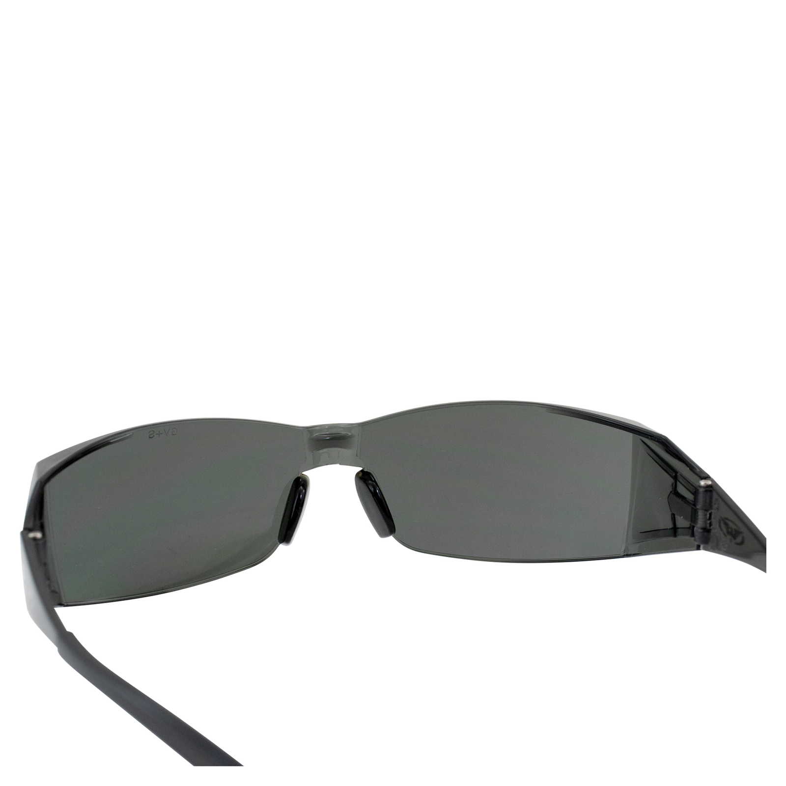 GLOBAL VISION EYE-Q SAFETY GLASSES SIDE SHIELD SHATTERPROOF UV400 SMOKE