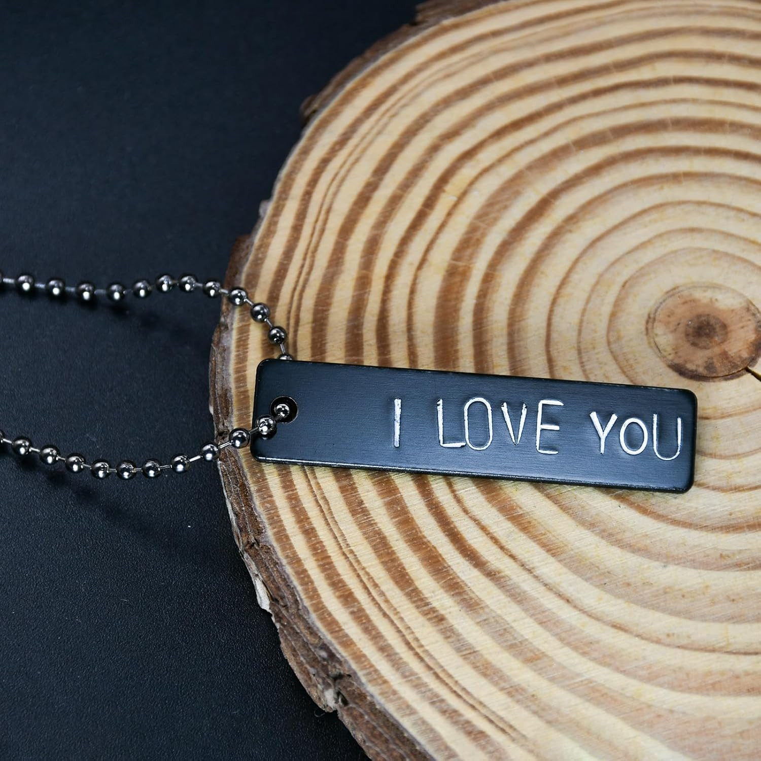 Engravable Metal Keychain Blanks for Laser Engraving, 2″ X 1/2″