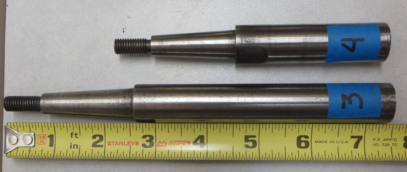 O.D. / I. D. GRINDER ARBORS (7 USED ARBORS) BEING SOLD AS IS. UNKNOW MANUFACTURE