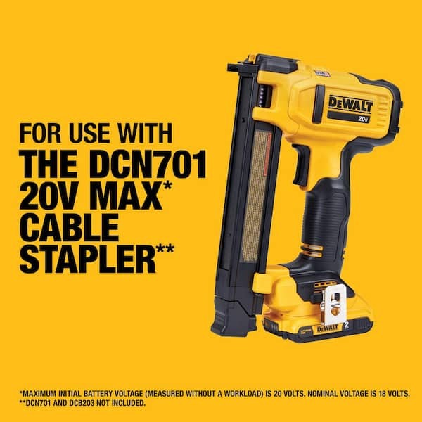 1 In. Insulated Electrical Staples 10 Boxes (540 per Box)