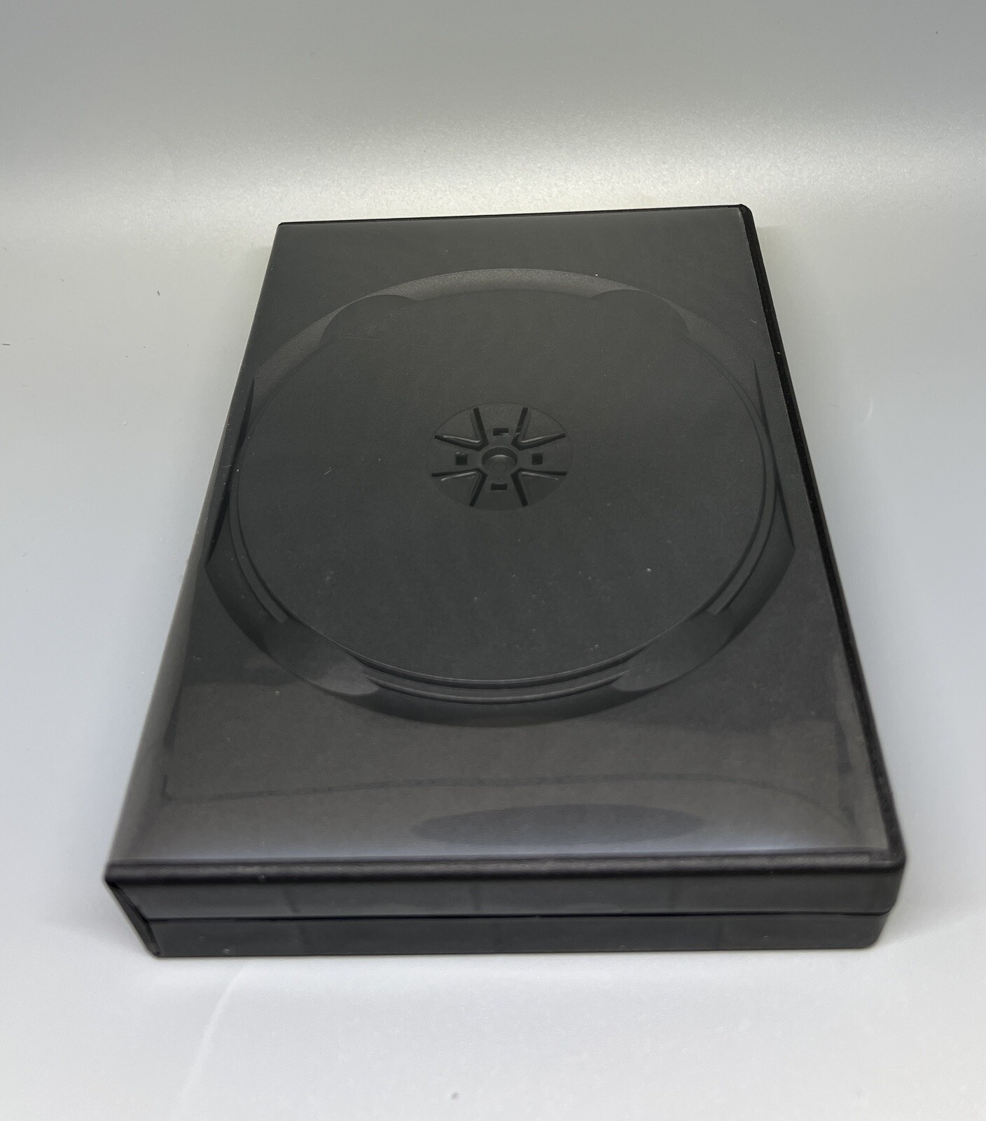 1PCS TOP QUALITY 9-Disc DVD CASE, BLACK 1 1/4″ SPINE DH9 FREE SHIPPING