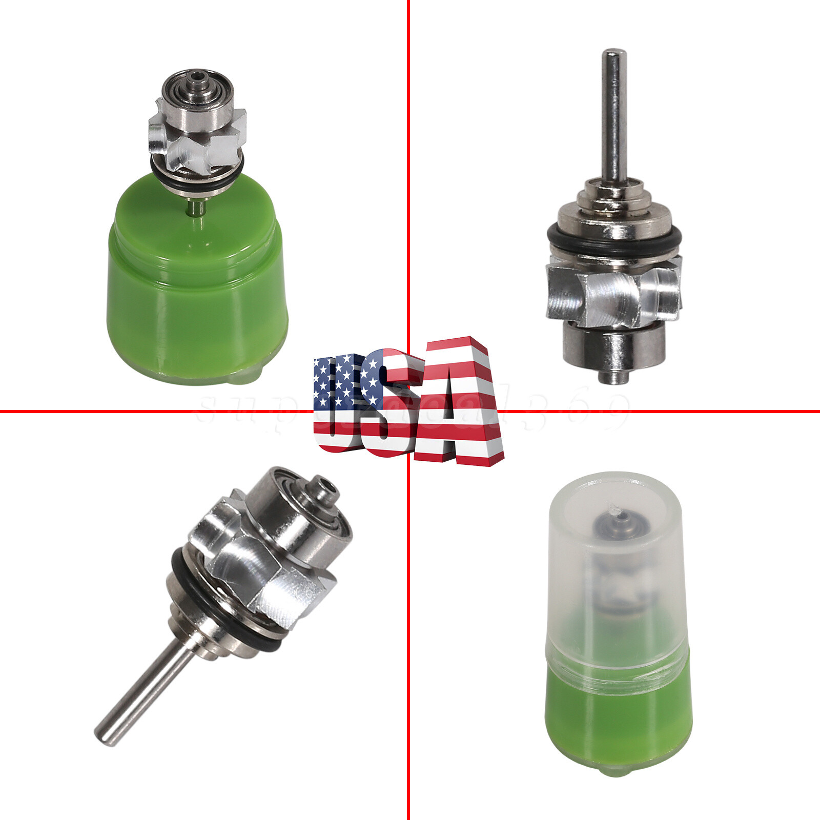 5pc Dental Replaced Cartridge Turbine For SANDENT High Speed Standard Handpiece