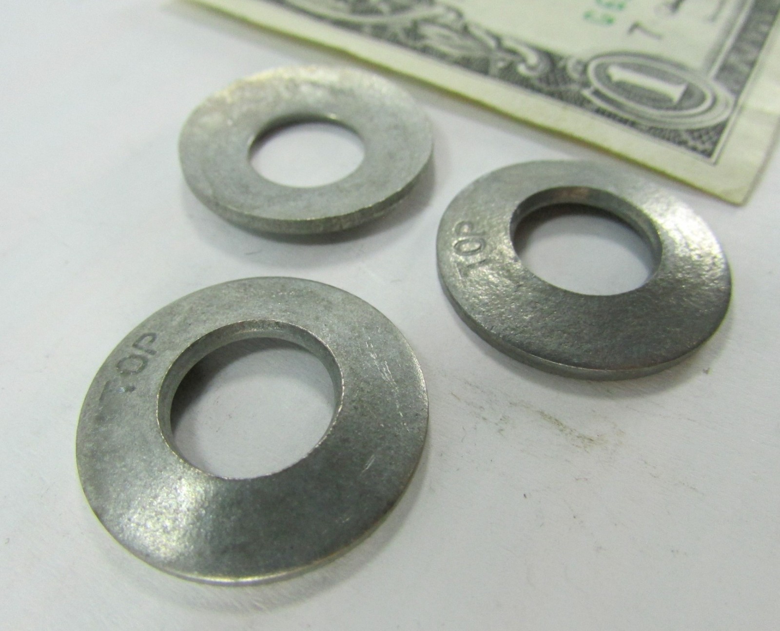 Lot 25 Belleville 3/8″ ID x 7/8″ OD Spring Electrical Panel Lug Washers Square D
