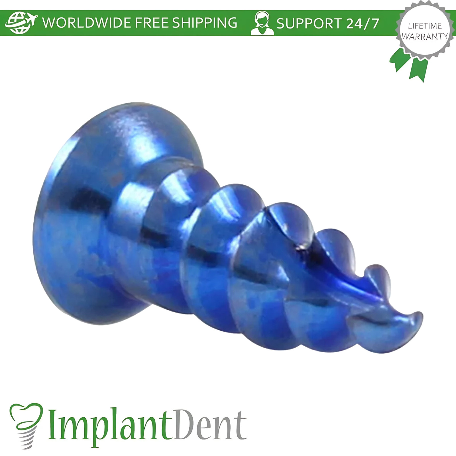 5 Self Tapping B0NE GBR Screw Ø1.6mm, 4.0mm For Membrane Fixation Dentistry Lab