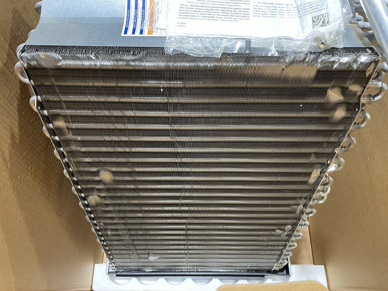 New Open Box Goodman CAUF4961d6 Uncased Evaporator Coil 5 Ton