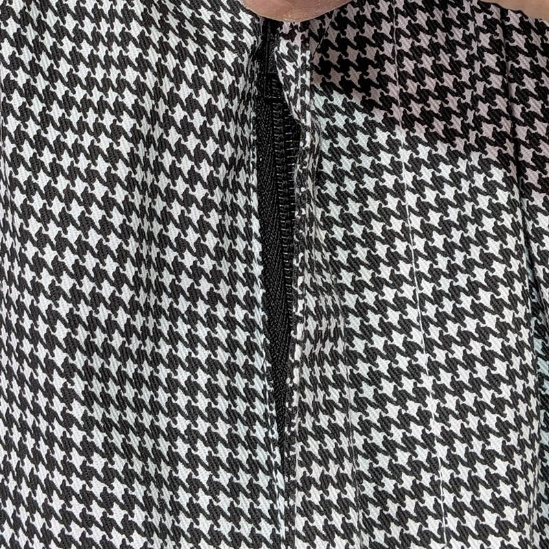 NEW Chef Code Trousers M Black White Houndstooth Chefcore Utilitarian Culinary