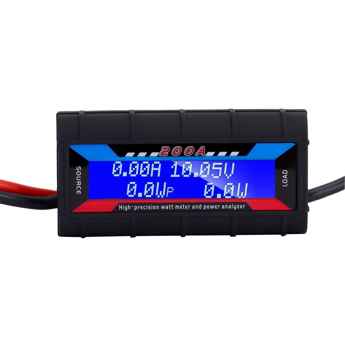 200A LCD Digital Watt Meter DC Volt Amp Monitor Analyser For RC Battery Solar