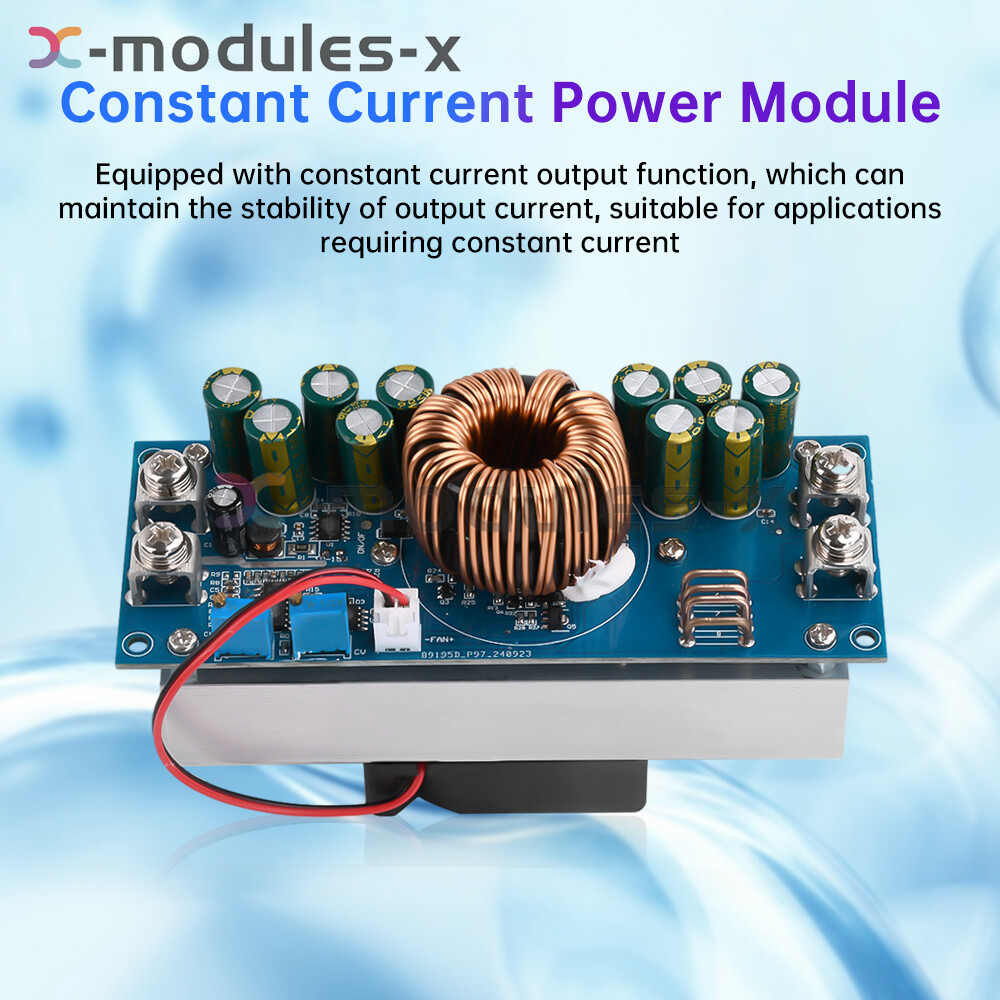 800W/1200W DC-DC Adjustable Buck Power Module DC15V-90V to DC2.5V-72V 28A/50A