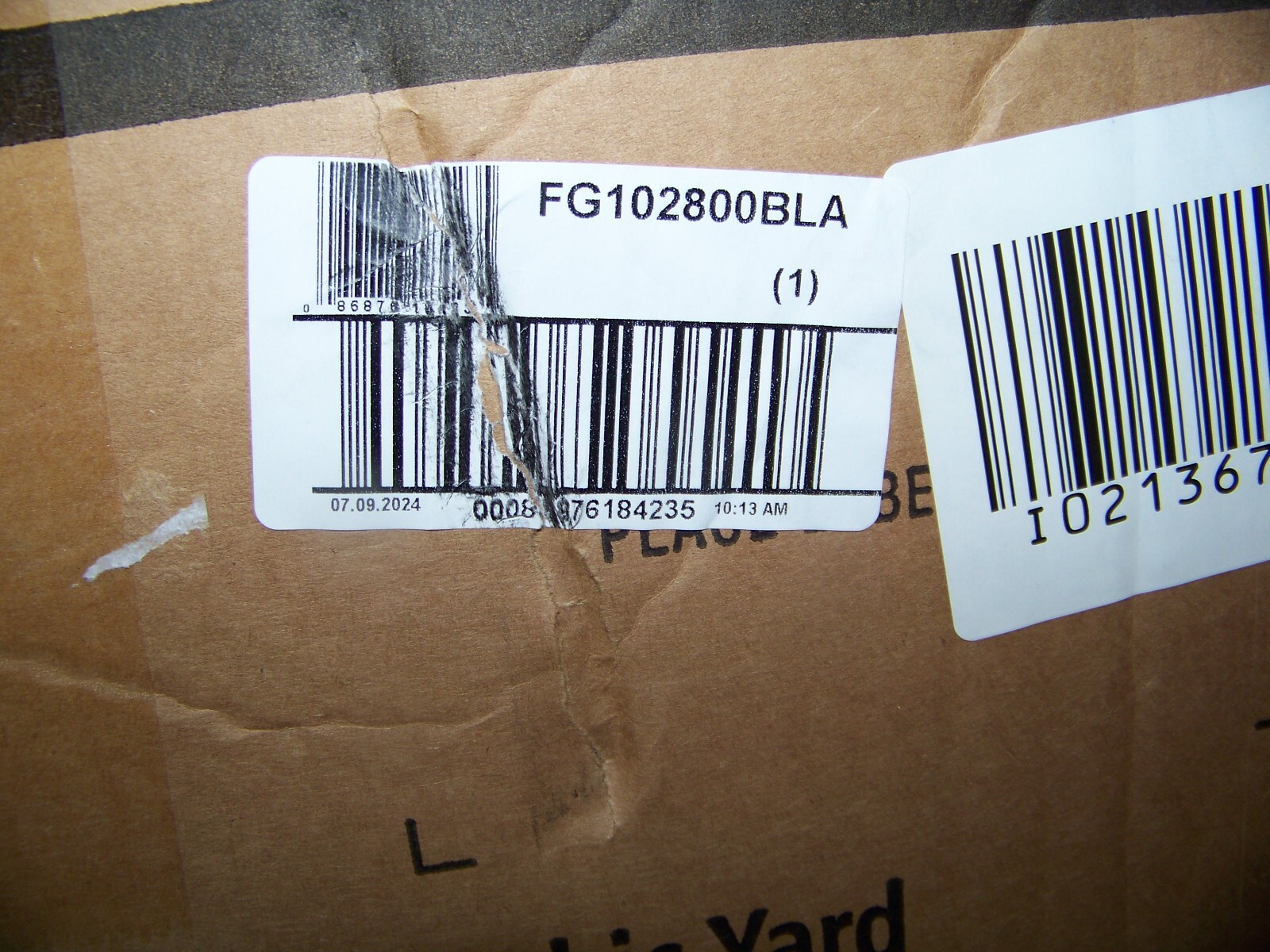 Rubbermaid Hinged Lid Fits Tilt Truck 0.75 Cu. Yard FG102800BLA New