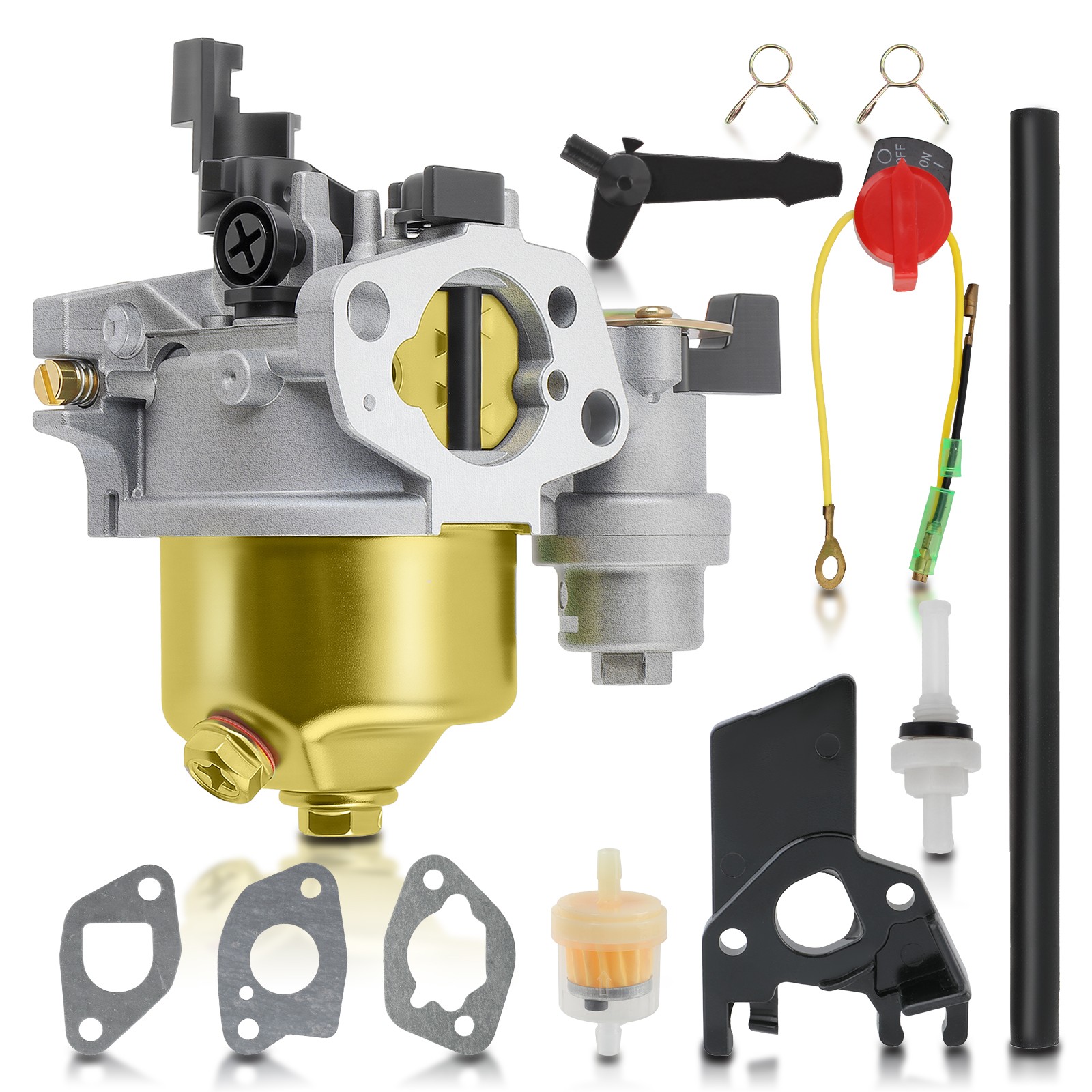 Carburetor 16100-ZH7-W51 For Generac 196cc OHV Pressure Washer Engine 168FA 168F