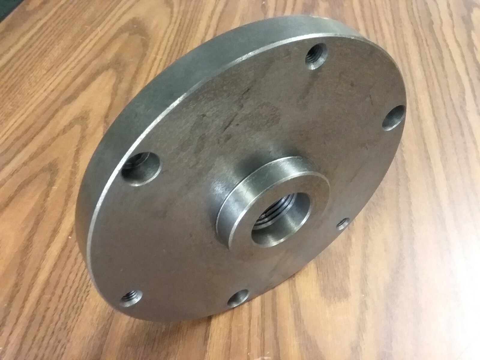 1-1/2″-8 Finished adapter Plate for 8″ self-centering LATHE CHUCKS ADP-08-1128