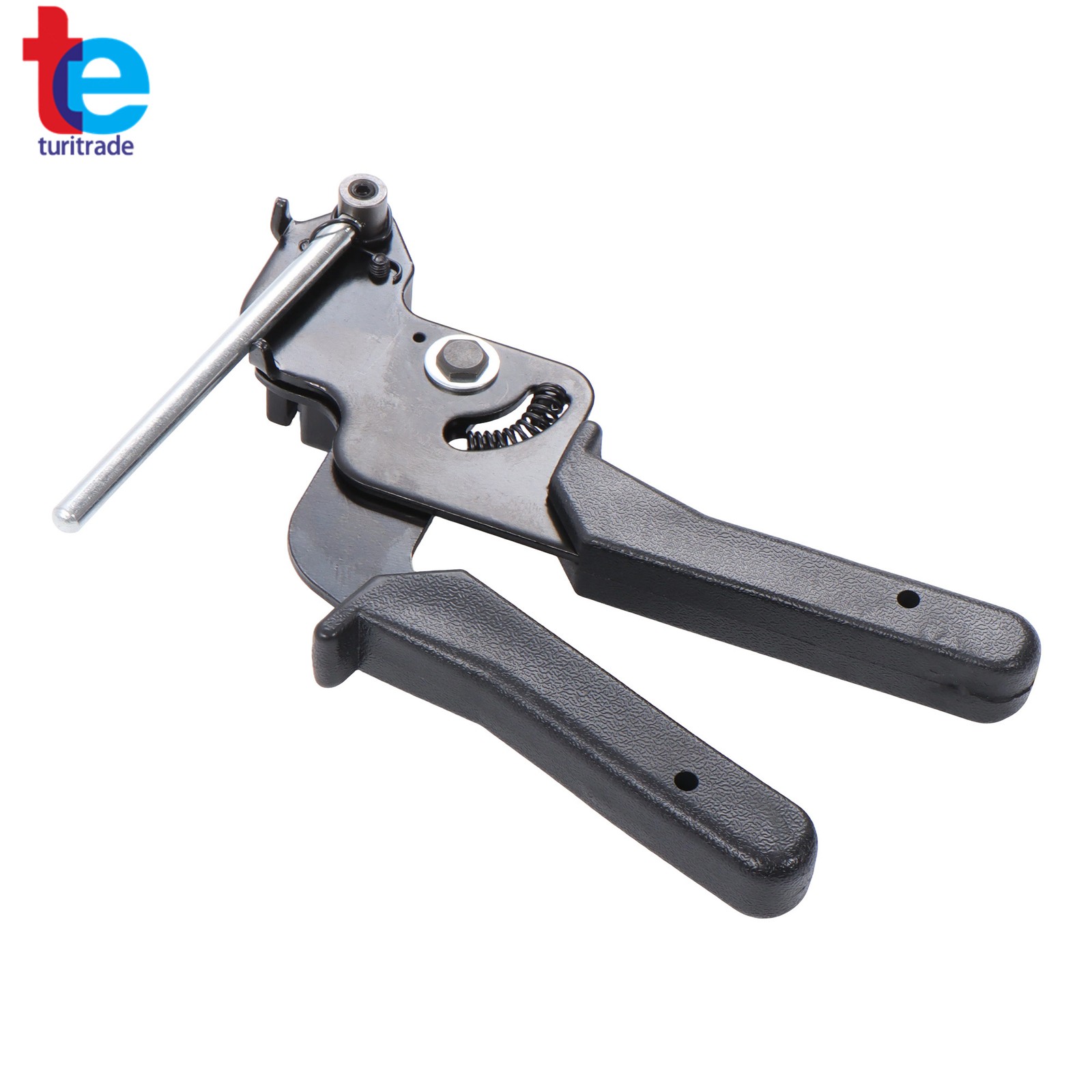 Stainless Steel Cable Tie Gun + 200PC Metal 11.8″ Zip Ties -20°F to +180°F