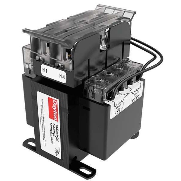 Dayton 31Ej47 Control Transformer, 50 Va, 120V Ac, 208/240/480V Ac