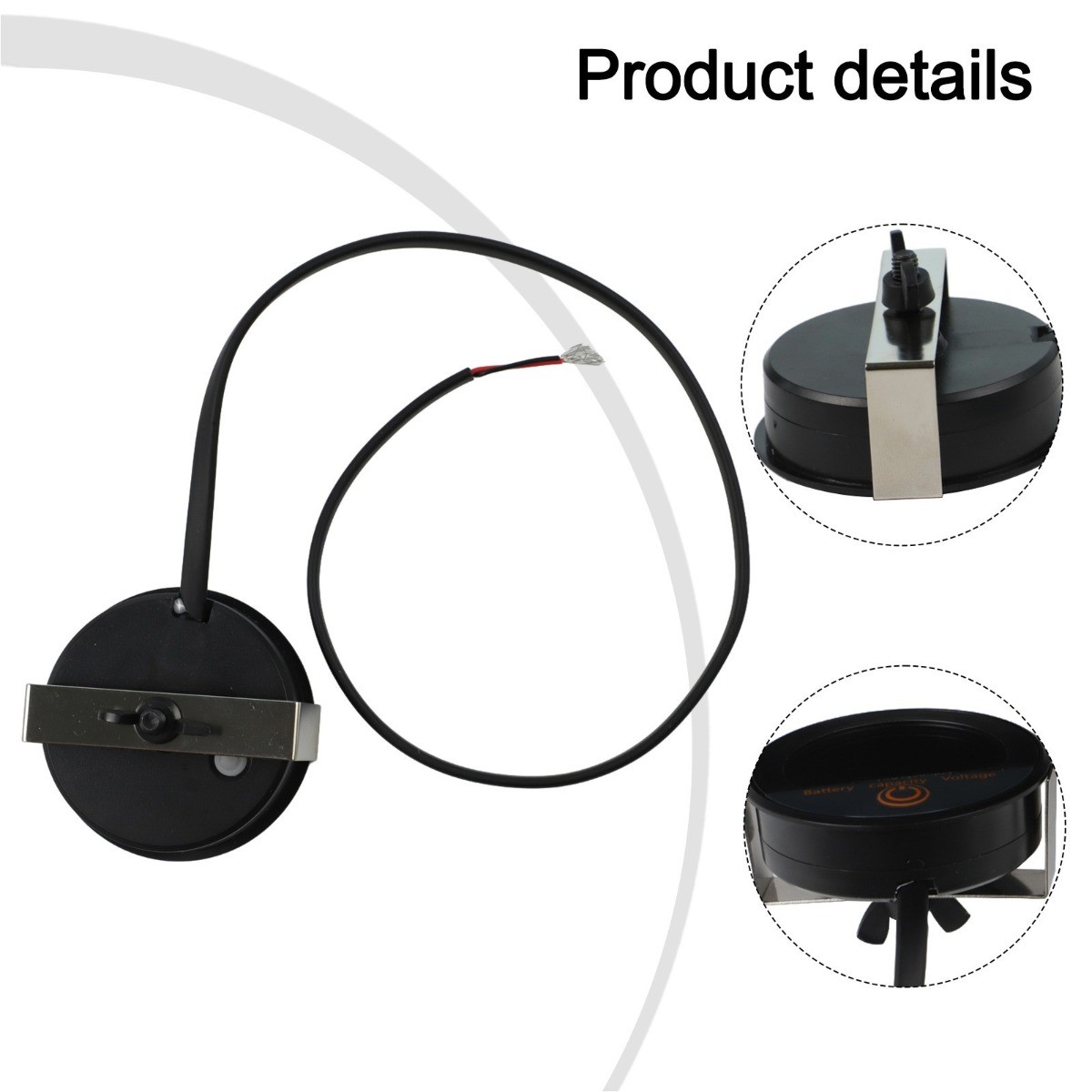 For Various Battery Types And Systems Low Voltage Alarm Battery Monitor