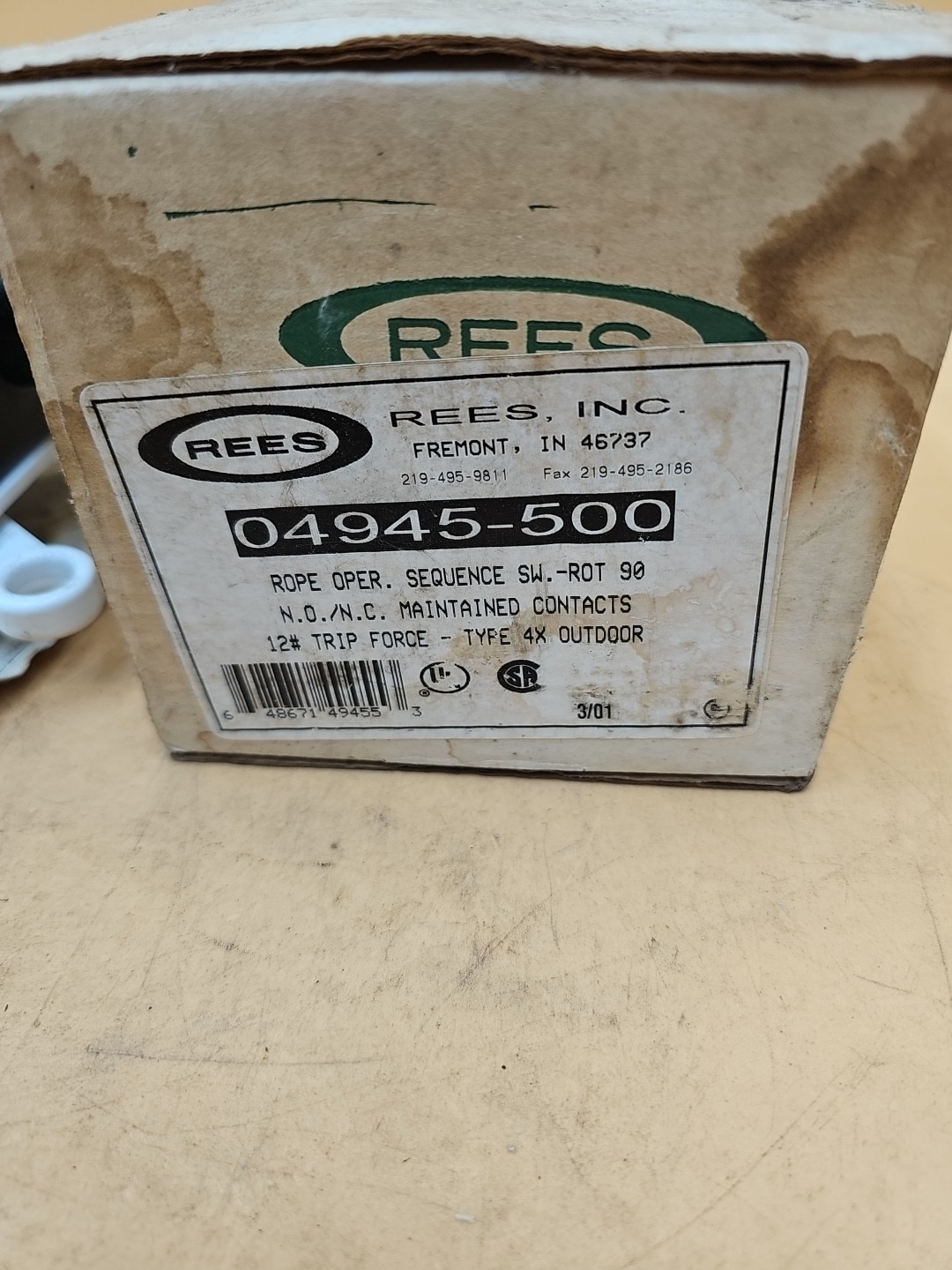REES 04944-500 Rope Operating Sequence Switch 04944500